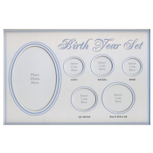 Whitman Birth Year Coin Set Frame Baby Boy 794834000